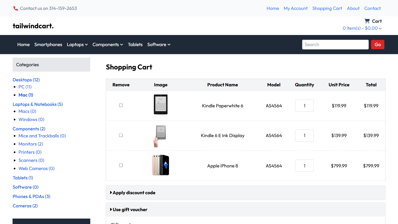 Ecommerce Cart Image