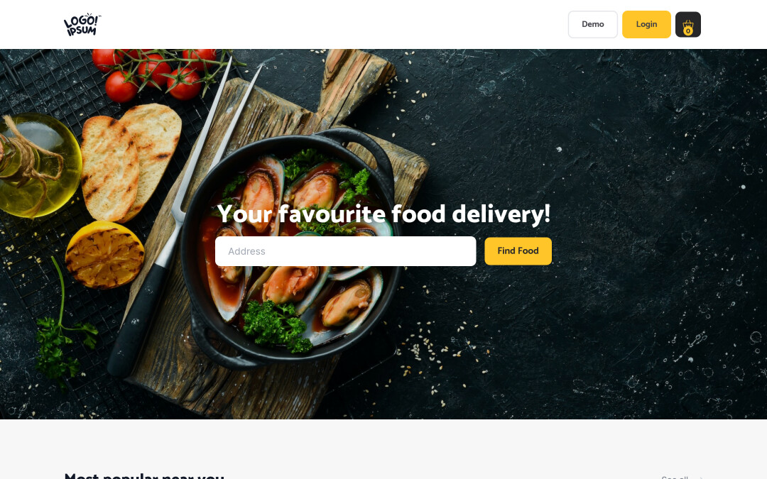 Uber Eats Clone Image